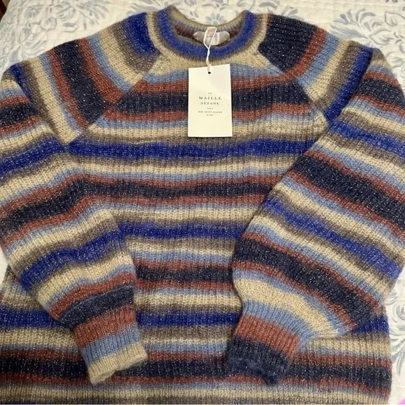 Sezane Antonio Jumper Striped Sweater - Picture 2 of 6